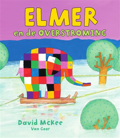 Elmer en de overstroming