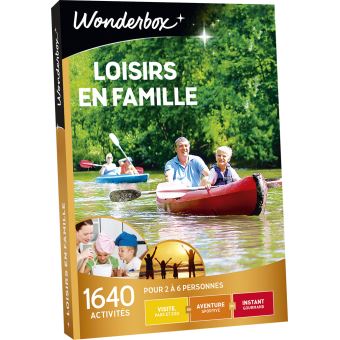 1 an de loisirs wonderbox