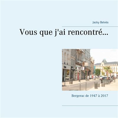 Vous que j'ai rencontré