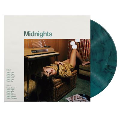 Midnights : Jade Green Édition Limitée Vinyle Vert Marbré
