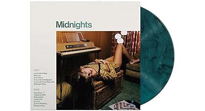 Midnights : Jade Green Édition Limitée Vinyle Vert Marbré