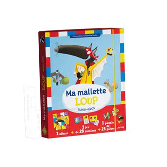 Ma mallette loup super-héros