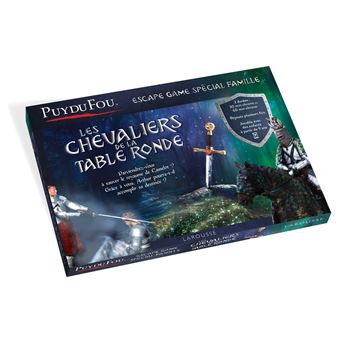 Coffret Escape game famille Puy du FOU - Les Chevaliers de la Table ronde