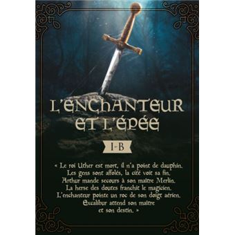 Coffret Escape game famille Puy du FOU - Les Chevaliers de la Table ronde