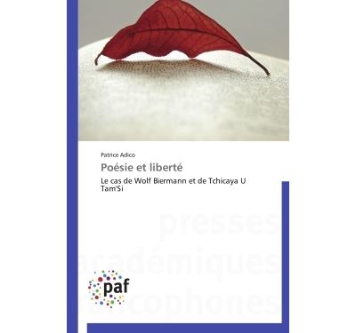 Poésie et liberté