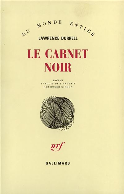 Le Carnet noir - Lawrence Durrell - (donnée non spécifiée)