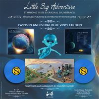 Little Big Adventure Vinyle Bleu