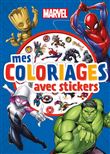 MARVEL - Mes coloriages avec stickers