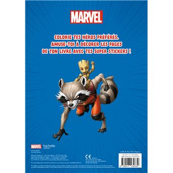 MARVEL - Mes coloriages avec stickers