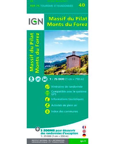Top 75 Massif du Pilat, Monts du Forez