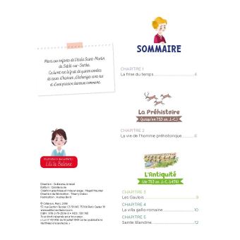 L'histoire de France racontée pour les écoliers - Mon livret CE2