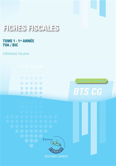 Fiches fiscales - 1re année