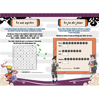 NARUTO - Enigmes du CP au CE1