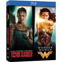 Coffret Tomb raider Wonder Woman Blu-ray