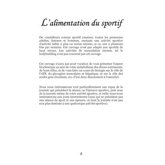 Quelle alimentation pour le sportif amateur ?