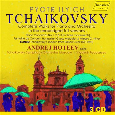 Intégrale de l'œuvre pour piano et orchestre