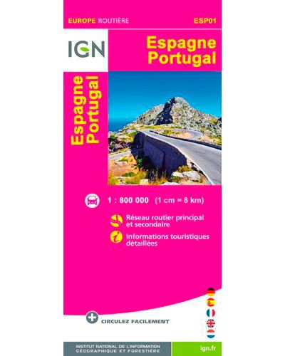Espagne, Portugal routière -  Collectif - broché