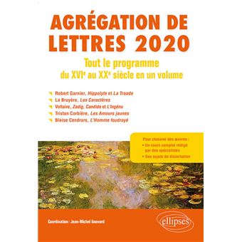 agrégation lettres classiques 2020 - agrégation interne lettres classiques 2021