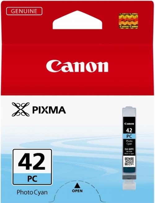 Cartouche d'encre Canon CLI-42PC Cyan Photo pour Imprimante Pixma Pro 100