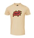 Tee shirt Daft Punk Logo Rouge unisexe Couleur Sable Taille XXL Exclusivité Fnac