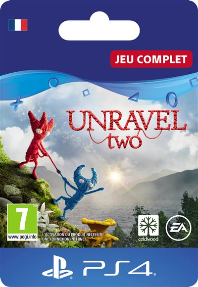 Code de téléchargement Unravel Two PS4