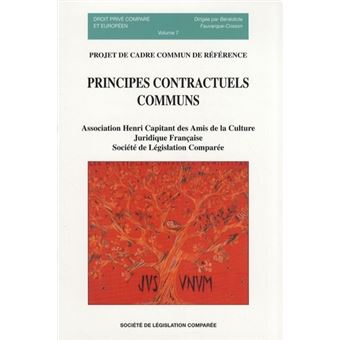 Principes contractuels communs