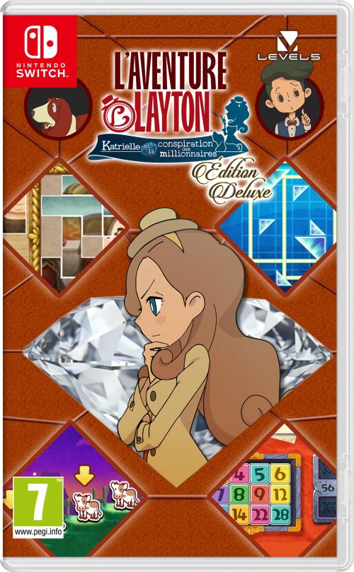 Nintendo 'Aventure LaytonTM : Katrielle et la conspiration des millionnaires Édition Deluxe [video game] - vue 4