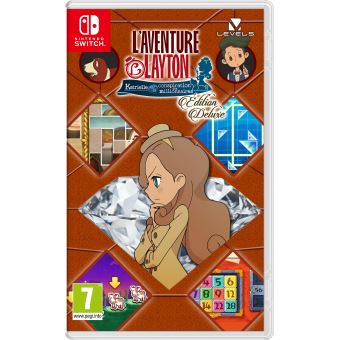 L’Aventure Layton : Katrielle et la conspiration des millionnaires Edition Deluxe Nintendo Switch