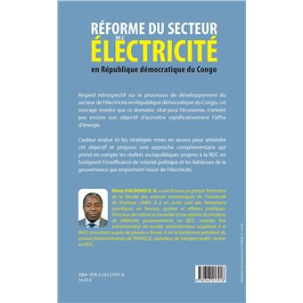 Réforme du secteur de l'électricité en République démocratique du Congo