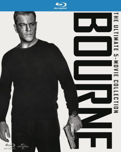 BOURNE 1-5 BOXSET-BIL-BLURAY