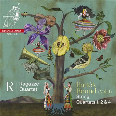 Quatuors à cordes numéros 1, 2 et 4