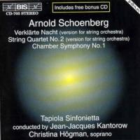 Schönberg : Quator à cordes Chamber Symphony