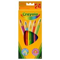 Crayola Crayons de couleur, 24 boîtes de 12 crayons de couleur, outils artistiques aux couleurs vives, parfaits pour les projets scolaires ou à