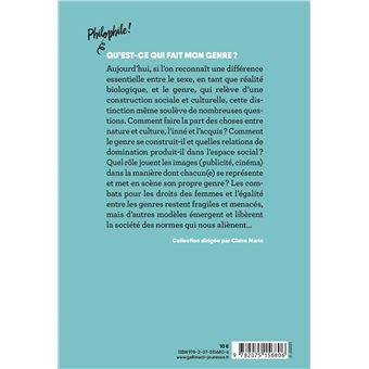 Qu'est-ce qui fait mon genre ?