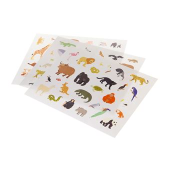 Mon premier atlas des animaux (avec 3 posters et 80 autocollants)