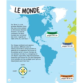 Mon premier atlas des animaux (avec 3 posters et 80 autocollants)