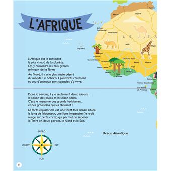 Mon premier atlas des animaux (avec 3 posters et 80 autocollants)