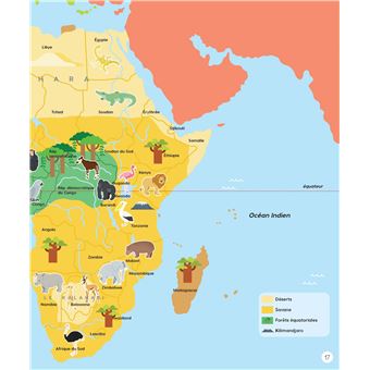 Mon premier atlas des animaux (avec 3 posters et 80 autocollants)