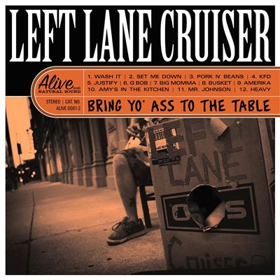 Bring Yo' Ass To The Table Vinyle Orange Transparent