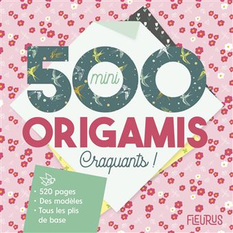 500 mini origamis craquants