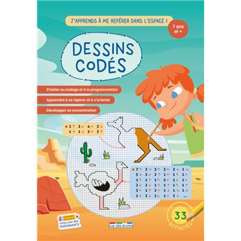 Dessins codés - Niveau 2 - dès 7 ans