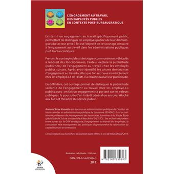 L'engagement au travail des employés publics en contexte post-bureaucratique