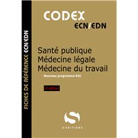 Santé publique médecine légale médecine du travail pharmacologie