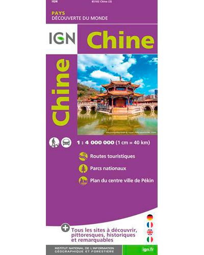 Chine 1:4 000 000