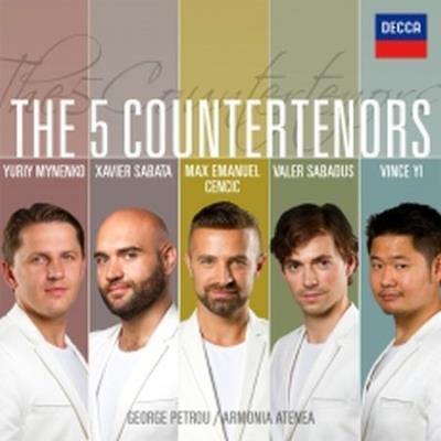 Les 5 contre-ténors - CD Cristal