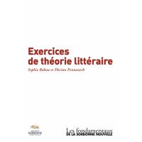 Exercices de theorie litteraire