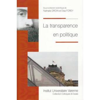 La transparence en politique