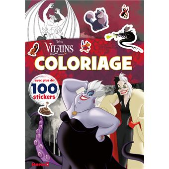 Méchants Disney Vilains. 100 coloriages - Disney