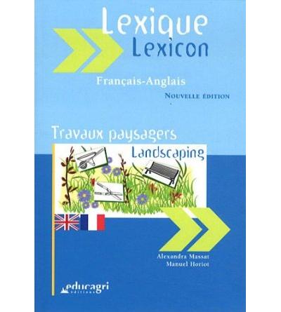 Lexique anglais-français travaux paysagers