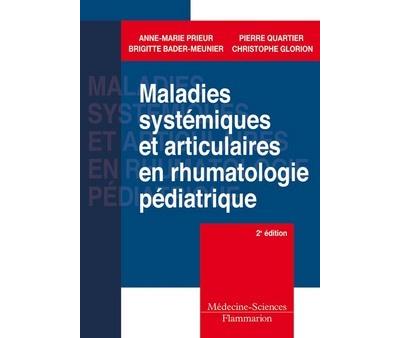 Maladies inflammatoires et articulaires de l'enfant